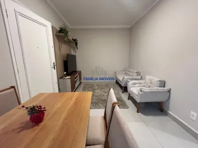 Apartamento com 2 Quartos para alugar, 70m² no Gonzaga, Santos