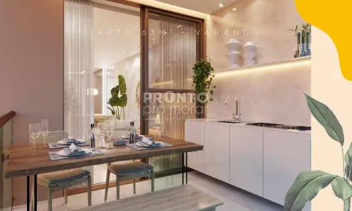 Apartamento com 3 Quartos à venda, 63m² no Centro, Ipojuca