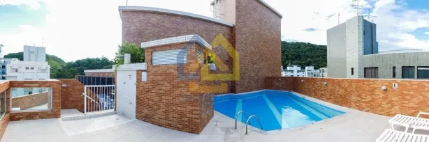 Apartamento com 4 Quartos para alugar, 146m² no Pitangueiras, Guarujá