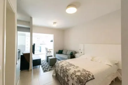 Apartamento com 1 Quarto à venda, 37m² no Indianópolis, São Paulo