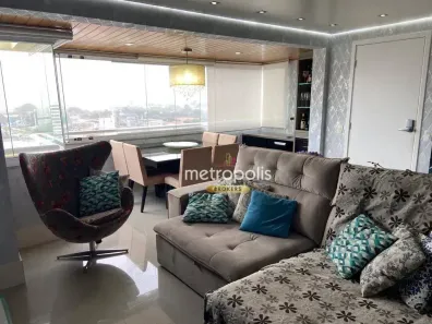 Apartamento com 3 Quartos à venda, 128m² no Centro, Santo André