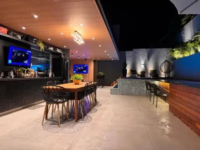 Casa de Condomínio com 3 Quartos para alugar, 319m² no Alphaville (Abrantes), Camaçari