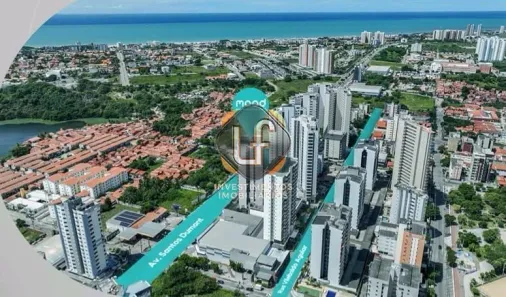 Apartamento com 3 Quartos à venda, 55m² no Cocó, Fortaleza