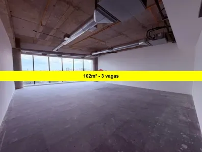 Sala Comercial para alugar, 102m² no Parque Industrial Tomas Edson, São Paulo