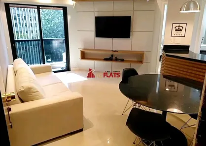 Flat com 1 Quarto para alugar, 38m² no Itaim Bibi, São Paulo