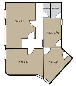 Sala Comercial à venda, 102m² no República, São Paulo