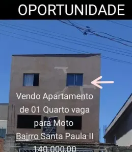 Apartamento com 1 Quarto à venda, 30m² no Santa Paula I, Vila Velha