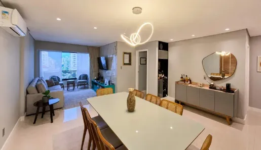 Apartamento com 3 Quartos à venda, 134m² no Embaré, Santos