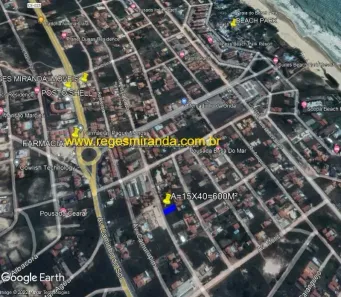 Lote/Terreno à venda, 600m² no Porto das Dunas, Aquiraz