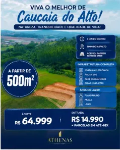 Lote/Terreno à venda, 500m² no Centro (Caucaia do Alto), Cotia