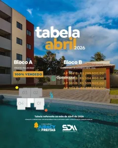 Apartamento com 2 Quartos à venda, 61m² no Ponta Negra, Natal