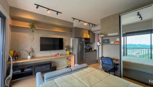 Apartamento com 1 Quarto à venda, 28m² no Santo Amaro, São Paulo