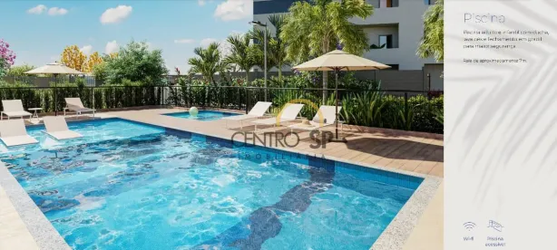 Apartamento com 2 Quartos à venda, 59m² no Residencial Parque Granja Cecília B, Bauru