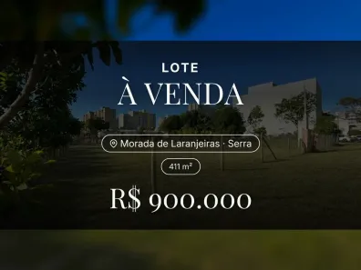 Lote/Terreno à venda, 411m² no Morada de Laranjeiras, Serra