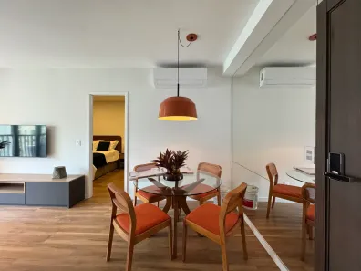 Apartamento com 1 Quarto para alugar, 55m² no Alphaville Centro Industrial e Empresarial/Alphaville., Barueri
