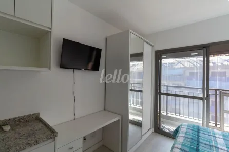 Apartamento com 1 Quarto para alugar, 22m² no República, São Paulo