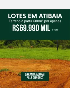 Lote/Terreno à venda, 600m² no Centro, Atibaia