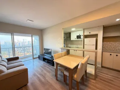 Apartamento com 1 Quarto para venda ou aluguel, 50m² no Melville Empresarial I e II, Barueri
