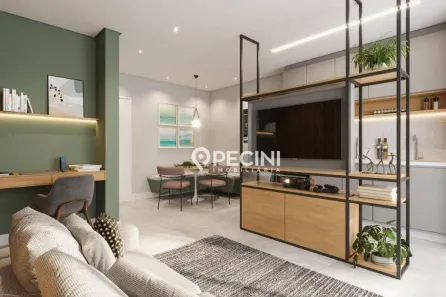Apartamento com 1 Quarto à venda, 48m² no Zona Central, Rio Claro