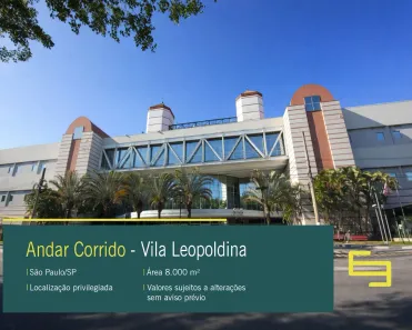 Imóvel Comercial para alugar, 8000m² no Jardim Humaitá, São Paulo