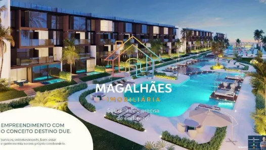 Apartamento com 1 Quarto à venda, 21m² no Porto de Galinhas, Ipojuca