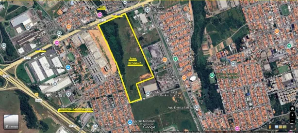 Lote/Terreno à venda, 87564m² no Chácaras Assay, Hortolândia