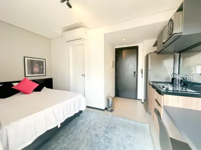 Apartamento com 1 Quarto para venda ou aluguel, 23m² no Consolação, São Paulo