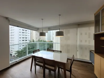 Apartamento com 2 Quartos para alugar, 78m² no Moema, São Paulo
