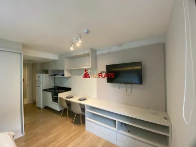 Flat com 1 Quarto para alugar, 33m² no Indianópolis, São Paulo