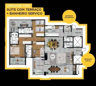 Apartamento com 3 Quartos à venda, 141m² no Jardim do Mar, São Bernardo do Campo