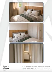 Apartamento com 2 Quartos para alugar, 58m² no Turu, São Luís