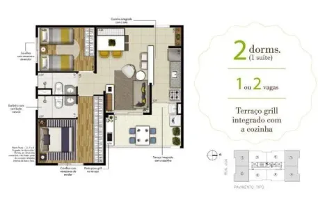 Apartamento com 2 Quartos à venda, 59m² no Saúde, São Paulo