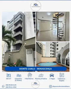 Apartamento com 4 Quartos à venda, 192m² no Renascença, São Luís