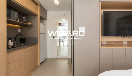 Apartamento com 1 Quarto para alugar, 24m² no Bela Vista, São Paulo