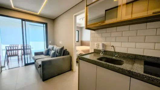 Apartamento com 1 Quarto para alugar, 36m² no Santo Amaro, São Paulo