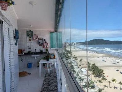 Apartamento com 3 Quartos à venda, 124m² no Guilhermina, Praia Grande