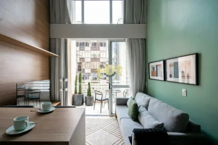 Flat com 1 Quarto à venda, 60m² no Cidade Monções, São Paulo