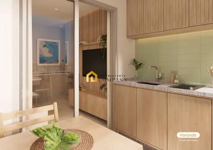 Apartamento com 1 Quarto à venda, 40m² no Morros, Sorocaba