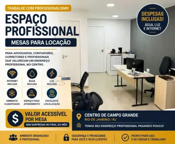 Sala Comercial para alugar, 30m² no Campo Grande, Rio de Janeiro