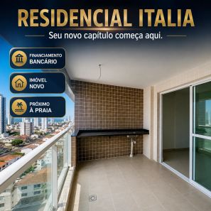 Apartamento com 2 Quartos à venda, 70m² no Boqueirão, Praia Grande