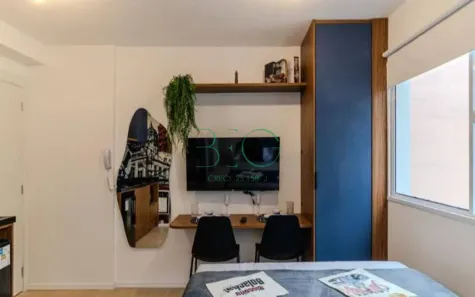 Apartamento com 1 Quarto à venda, 18m² no República, São Paulo
