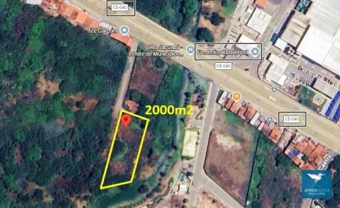 Lote/Terreno à venda, 2000m² no , Eusébio