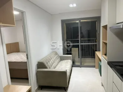 Apartamento com 1 Quarto para alugar, 25m² no Brooklin Paulista, São Paulo