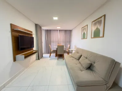 Apartamento com 1 Quarto para alugar, 43m² no Cabo Branco, João Pessoa