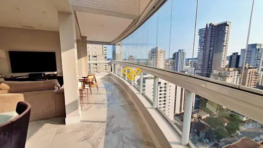 Apartamento com 3 Quartos à venda, 217m² no Boqueirão, Santos