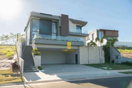 Casa de Condomínio com 4 Quartos à venda, 452m² no Recanto Campestre Internacional de Viracopos Gleba 7, Indaiatuba