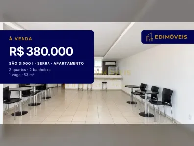 Apartamento com 2 Quartos à venda, 53m² no São Diogo I, Serra