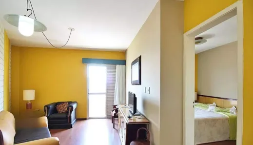 Flat com 1 Quarto para alugar, 30m² no Centro, São Bernardo do Campo