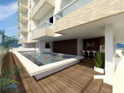 Apartamento com 2 Quartos à venda, 90m² no Boqueirão, Praia Grande