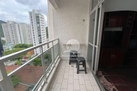 Apartamento com 2 Quartos para alugar, 85m² no Pitangueiras, Guarujá